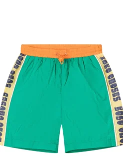 Logo Side Band Bermuda Shorts