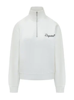 Logo Zip Sweatshirt