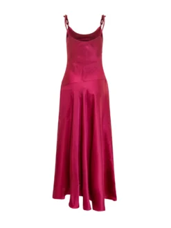 Long Dress with Decorated Straps