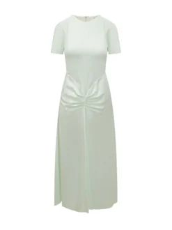 Long Dress With Draping