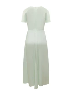 Long Dress With Draping