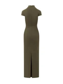 Long Dress With High Neck
