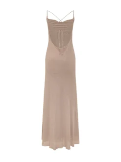 Long Dress with Thin Straps