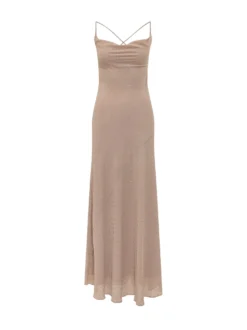 Long Dress with Thin Straps