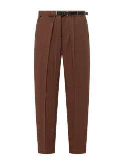 Long Pants with Belt and Pleats