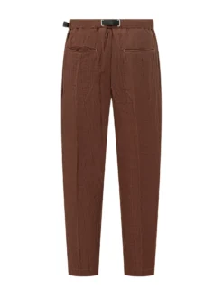 Long Pants with Belt and Pleats