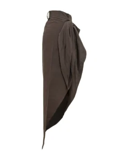 Long Sarong Skirt with Pattern