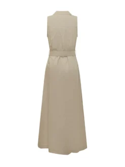Long Shirt Dress in Cotton