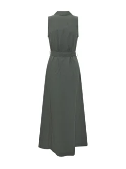 Long Shirt Dress in Cotton