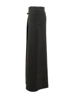 Long Skirt with Belt