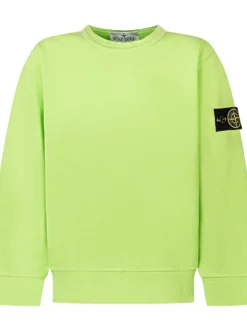 Long-Sleeve Crew-Neck Sweatshirt