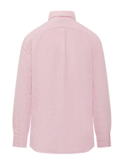 Long-Sleeve Linen Shirt