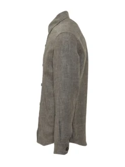 Long Sleeve Overshirt with Buttons
