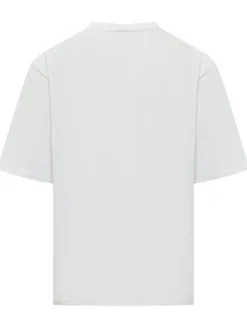 Loose Fit T-Shirt with Graphic Line