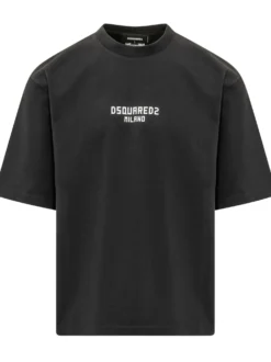 Loose Fit T-shirt with Logo Print