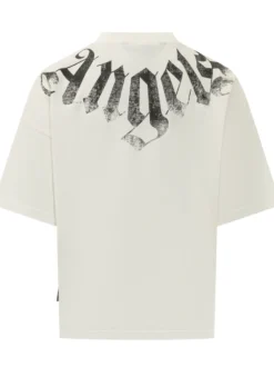 Loose T-shirt with Neck Logo