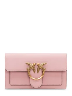 Love One Wallet with Flap and Front Logo