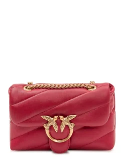Love Puff Baby Quilted Bag with Flap and Chain Strap