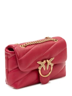 Love Puff Baby Quilted Bag with Flap and Chain Strap