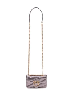 Love Puff Baby Quilted Bag with Flap and Chain Strap