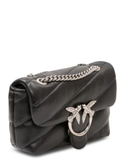 Love Puff Baby Quilted Bag with Flap and Chain Strap