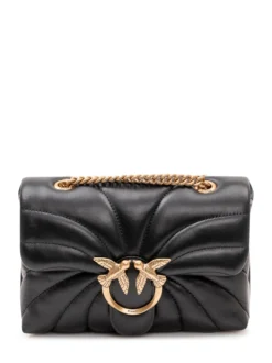 Love Puff Mini Quilted Bag with Flap and Chain Strap