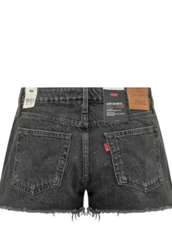 Low Rise Denim Shorts