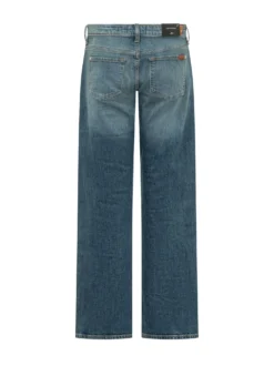 Low Straight Jeans with Straight Leg