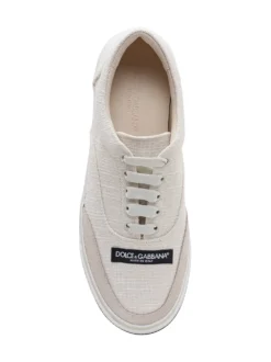 Low Top Canvas Sneakers with Laces