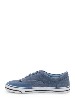 Low Top Canvas Sneakers with Laces