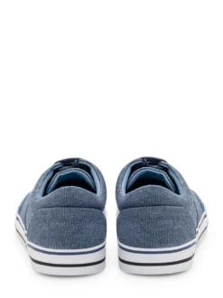 Low Top Canvas Sneakers with Laces