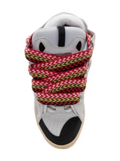 Low Top Sneakers Curb with Multicolor Laces
