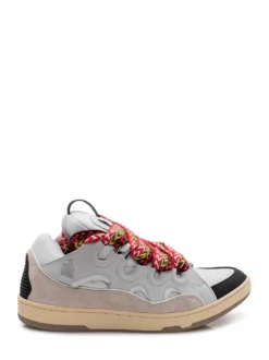 Low Top Sneakers Curb with Multicolor Laces