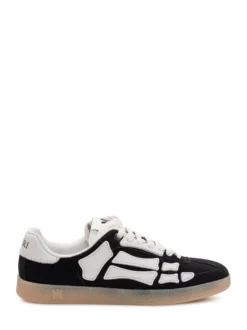 Low Top Sneakers with Contrast Inserts Pacific Bones