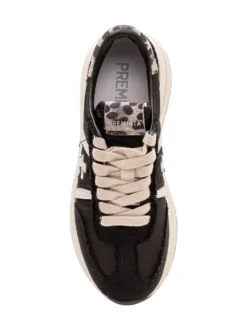 Low Top Sneakers with Contrast Panels