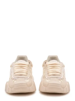 Low Top Sneakers with Floral Embroidery