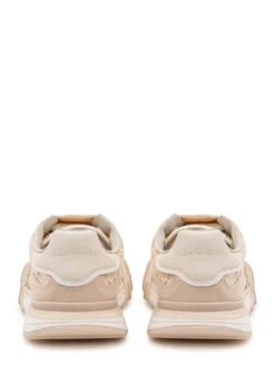 Low Top Sneakers with Floral Embroidery