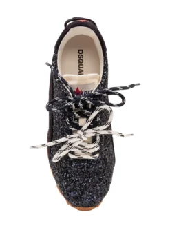 Low Top Sneakers with Glitter