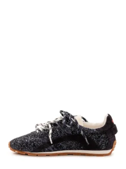 Low Top Sneakers with Glitter