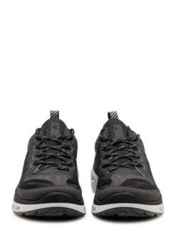 Low Top Sneakers with Laces and Structured Sole