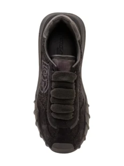 Low Top Sneakers with Side Embroidery