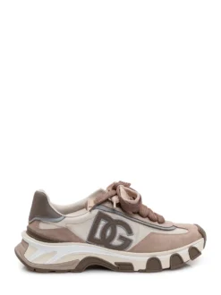 Low Top Sneakers with Side Logo Detail