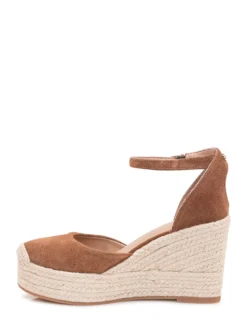 Madeira Wedge Sandals with Ankle Strap