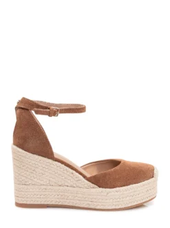 Madeira Wedge Sandals with Ankle Strap