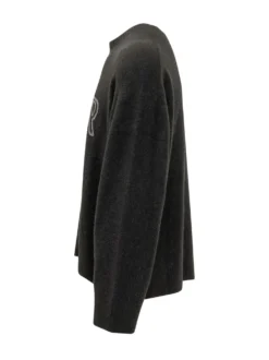 Maglia Girocollo con Monogramma