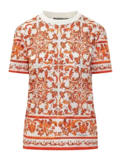 Maiolica Print T-shirt