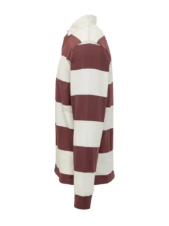 Manchester Striped Polo with Collar