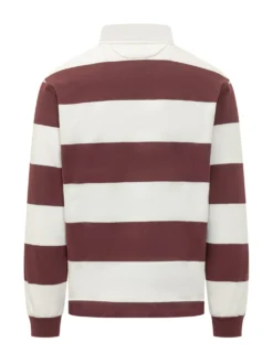 Manchester Striped Polo with Collar