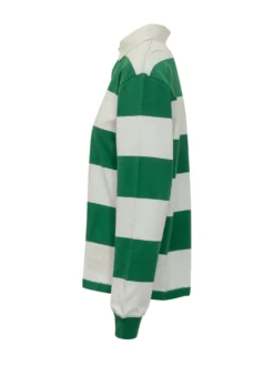 Manchester Striped Polo with Collar