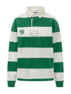 Manchester Striped Polo with Collar